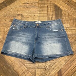 Classic Blue Denim Women's Jean Shorts